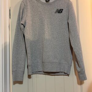 New Balance Women's Gray Crewneck Sweater